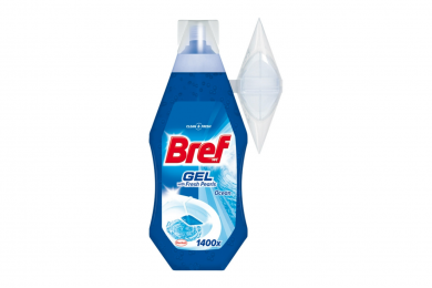 WC gel a dávkovač BREF moře 360 ml    