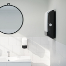 Bílý zásobník na skládané ručníky KATRIN Inclusive Z-Z <br/><span...