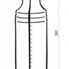 Bílá plastová láhev s měrkou 1000 ml <br/><span...